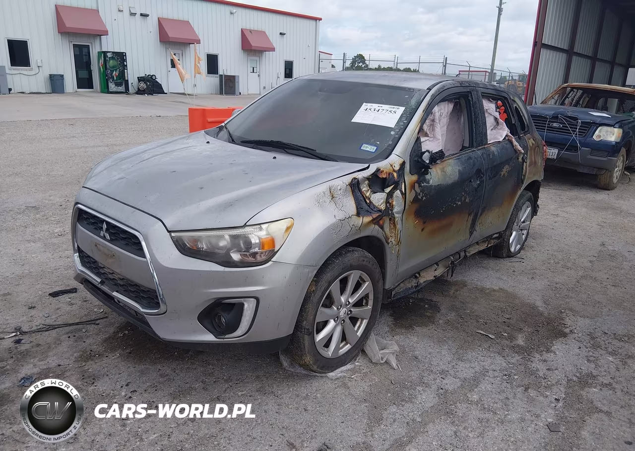 2015 Mitsubishi Outlander Sport Se VIN:4A4AR4AU7FE039546 - 2
