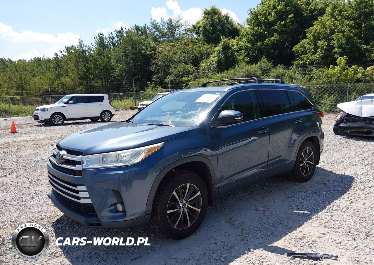 2017 Toyota Highlander Xle VIN:5TDJZRFH2HS406429 - 2