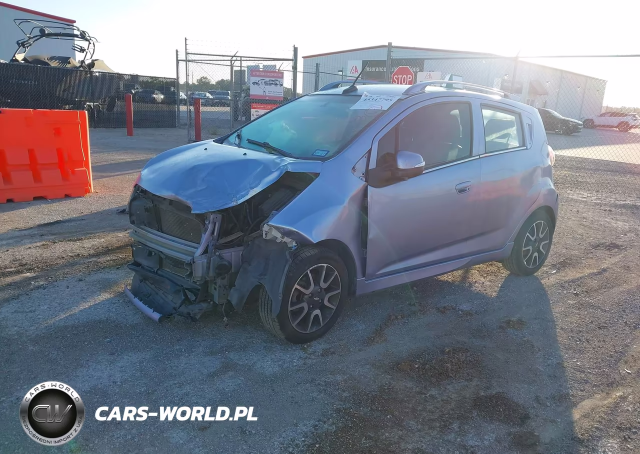 2014 Chevrolet Spark 2Lt Auto VIN:KL8CF6S99EC545249 - 2