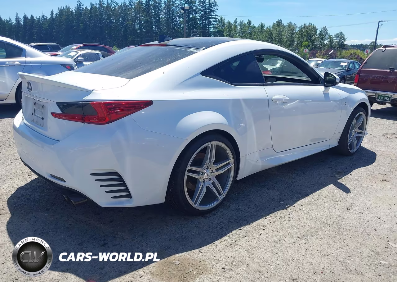 2016 Lexus Rc 350 VIN:JTHSE5BC9G5007183 - 4