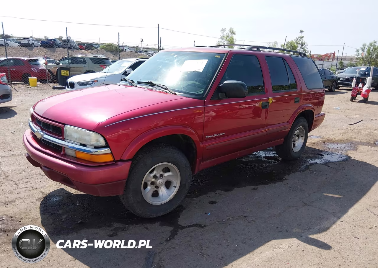 2001 Chevrolet Blazer Trailblazer VIN:1GNCS13W112145090 - 2