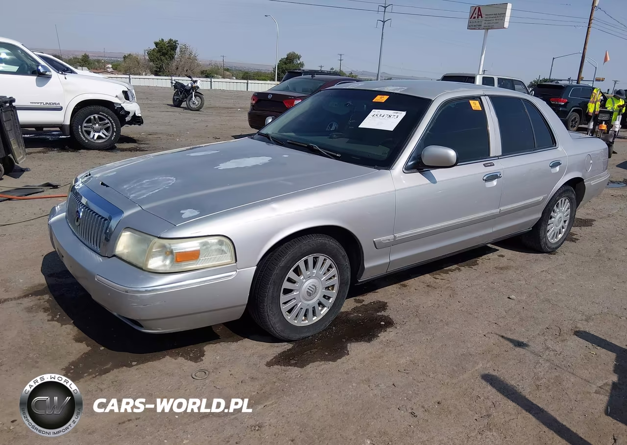 2007 Mercury Grand Marquis Ls VIN:2MEFM75VX7X626208 - 2
