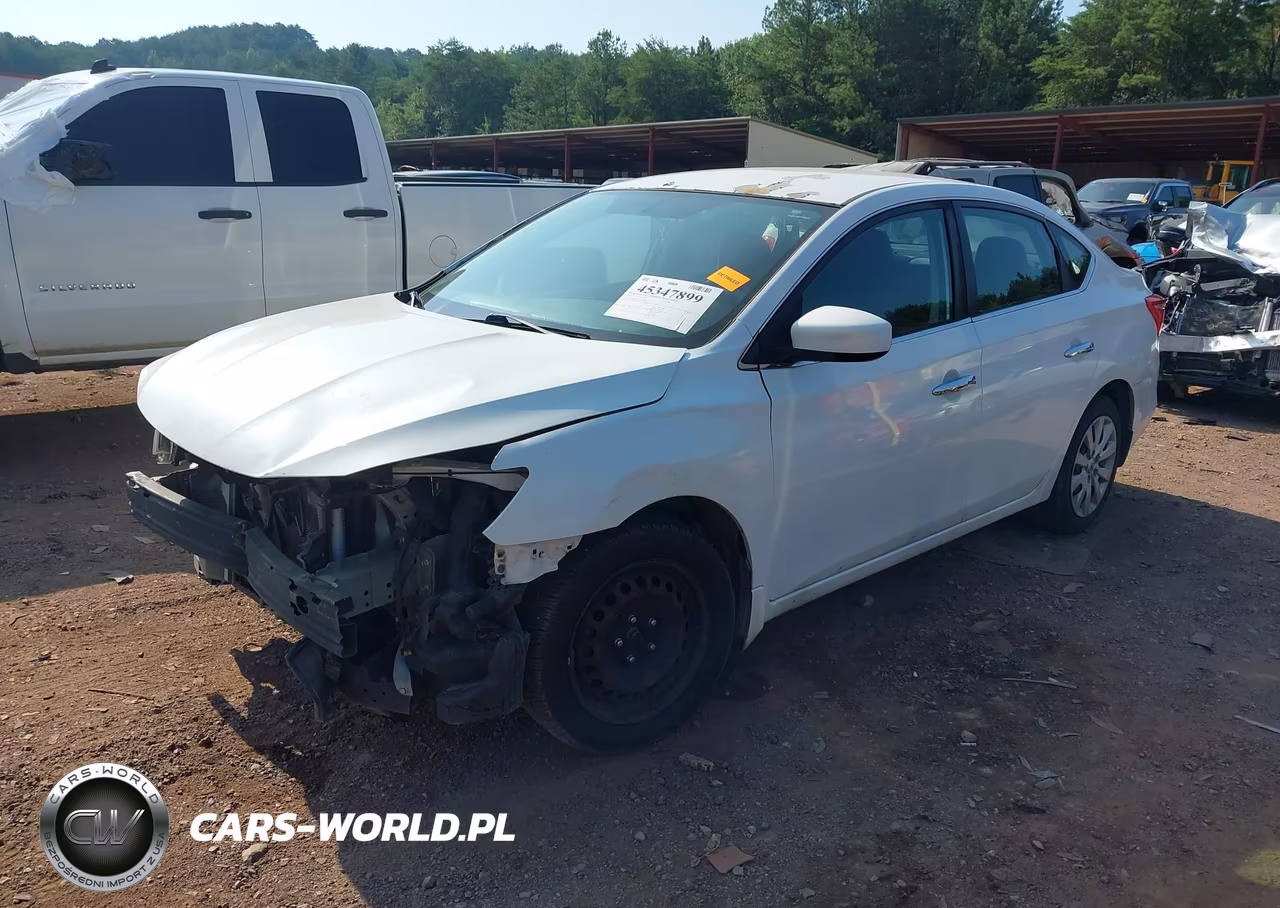 2016 Nissan Sentra Sv VIN:3N1AB7AP7GY318087 - 2