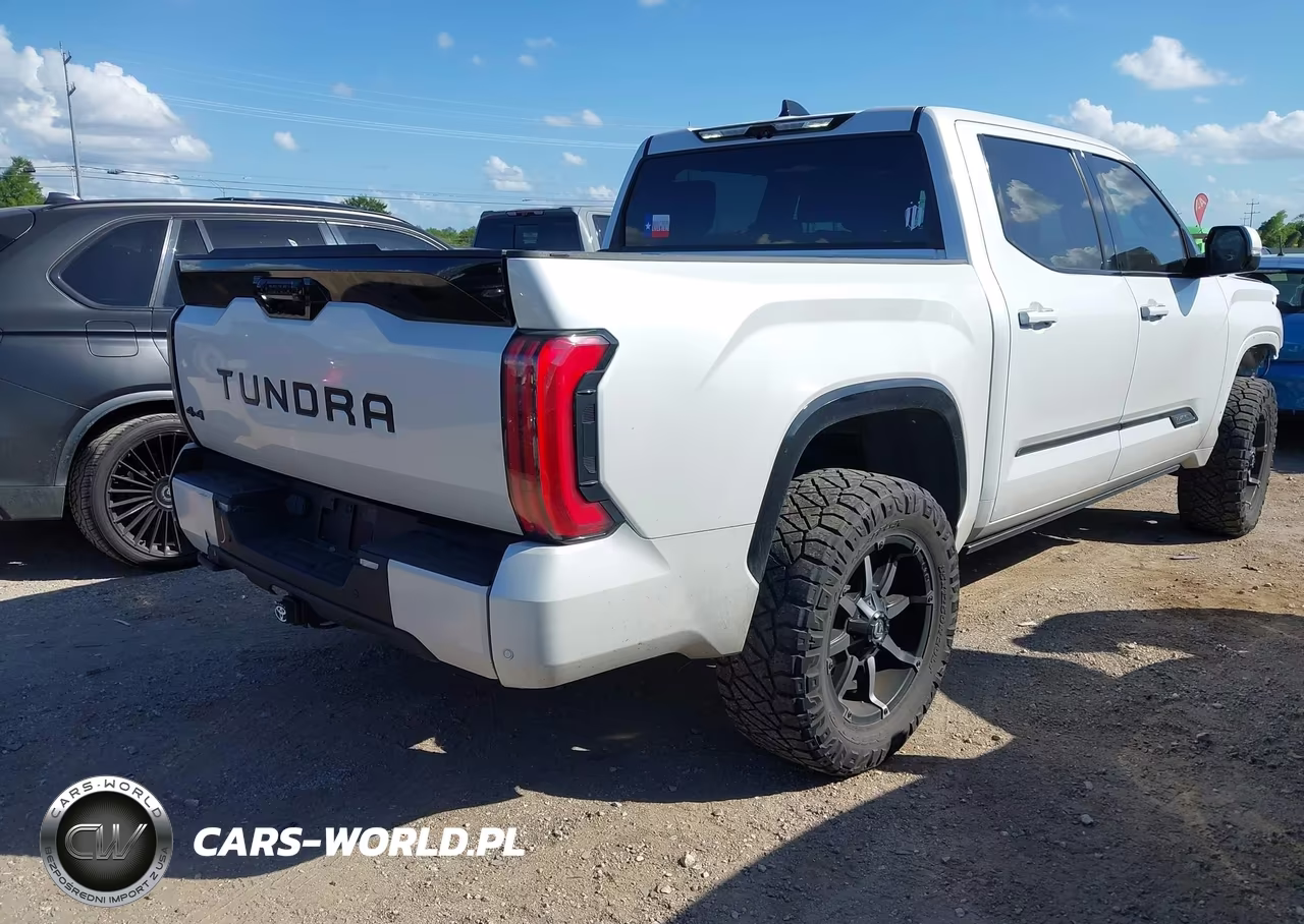 2022 Toyota Tundra Platinum VIN:5TFNA5DB2NX018588 - 4