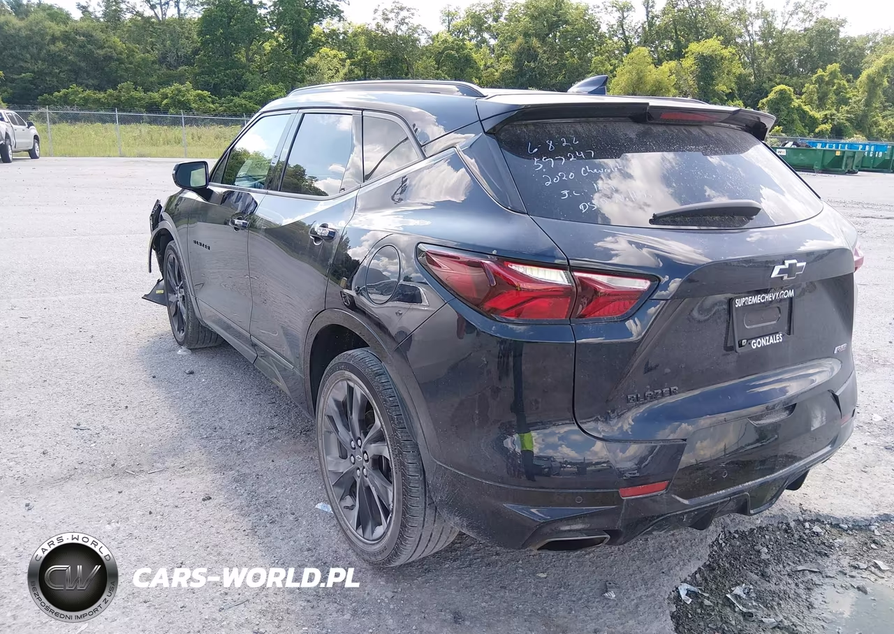2020 Chevrolet Blazer Fwd Rs VIN:3GNKBERS1LS597247 - 3