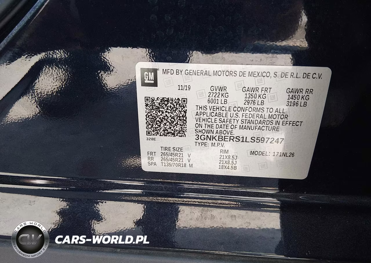 2020 Chevrolet Blazer Fwd Rs VIN:3GNKBERS1LS597247 - 9