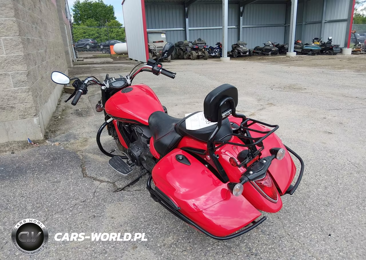 2015 Yamaha Xvs1300 Ct-Ctb VIN:JYAVP32E6FA006136 - 3