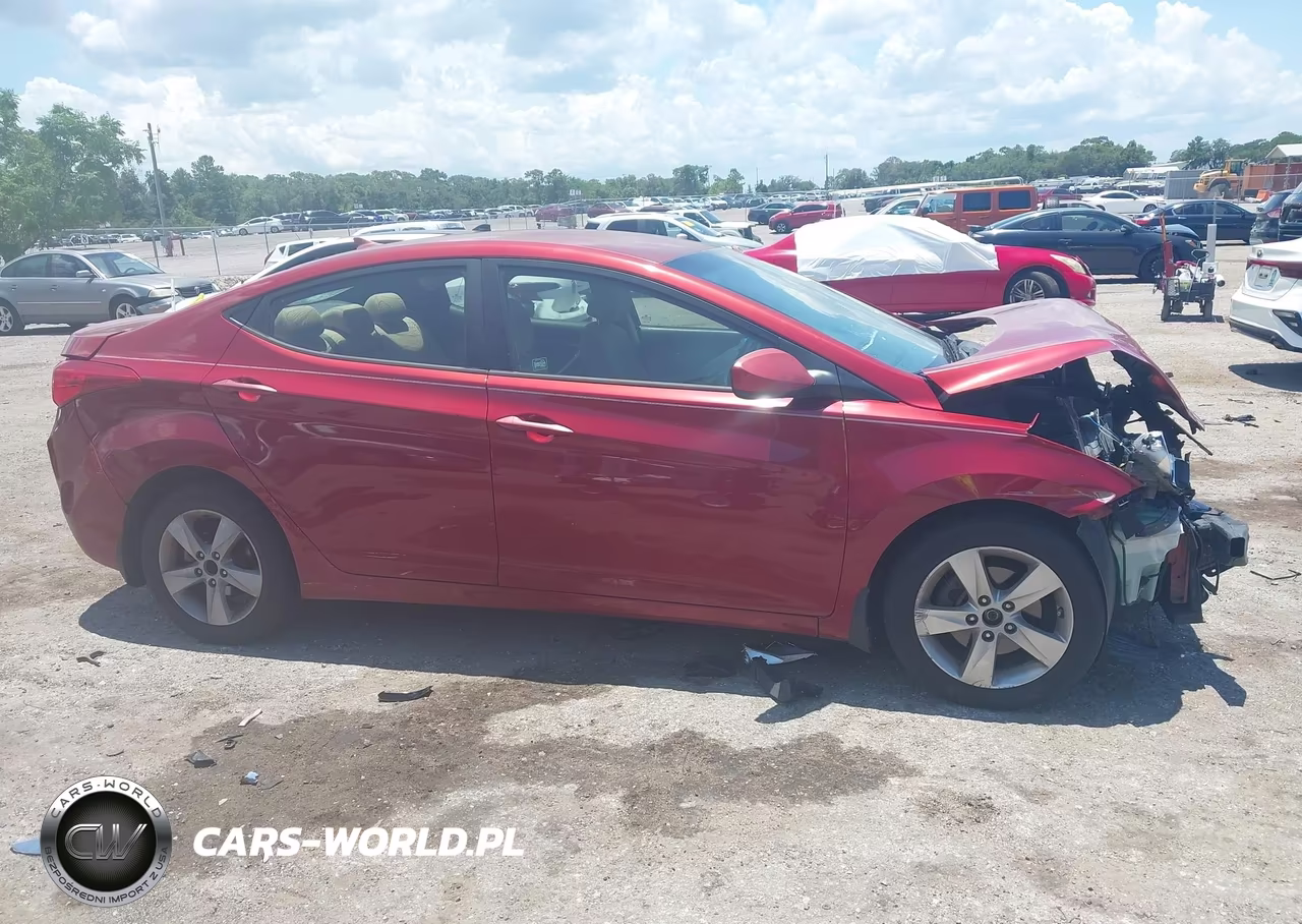 2012 Hyundai Elantra Gls (Ulsan Plant) VIN:KMHDH4AE2CU437194 - 14