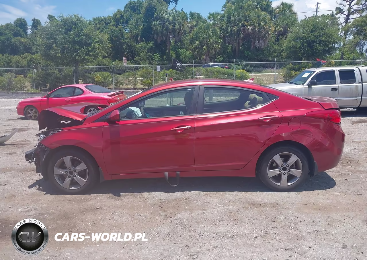 2012 Hyundai Elantra Gls (Ulsan Plant) VIN:KMHDH4AE2CU437194 - 15