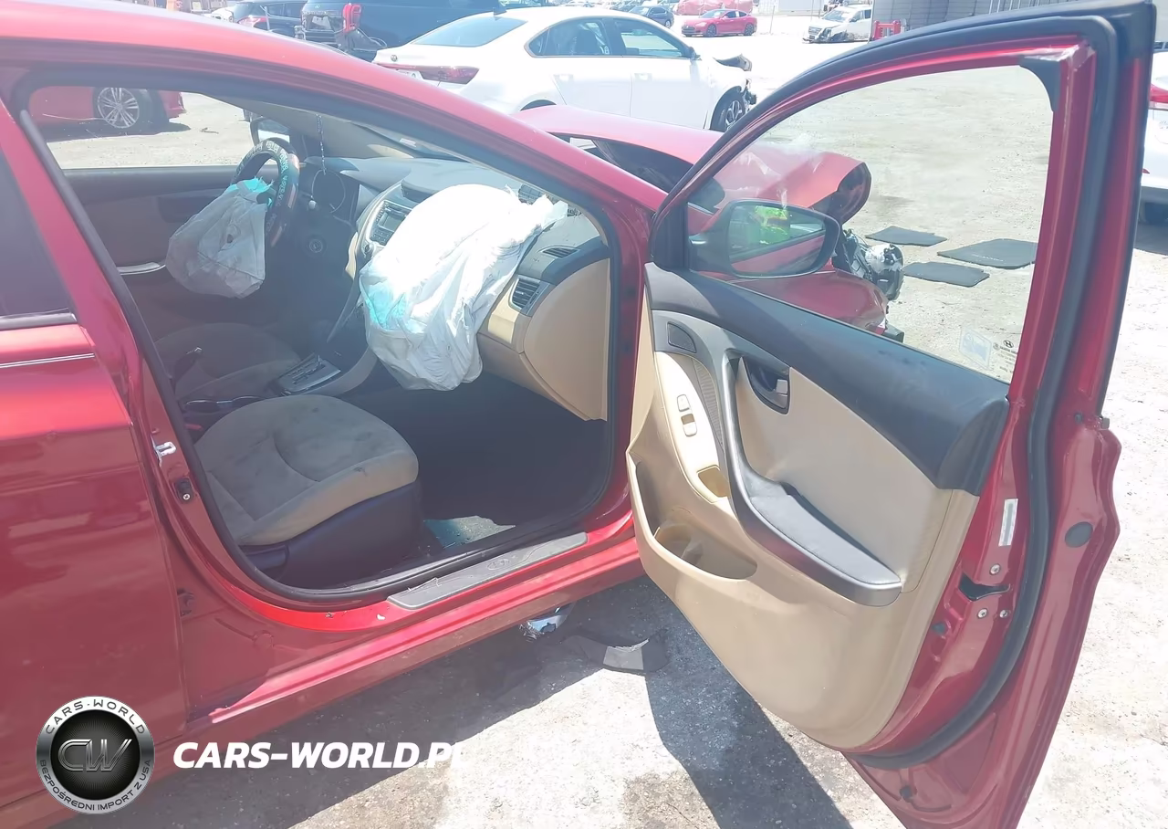 2012 Hyundai Elantra Gls (Ulsan Plant) VIN:KMHDH4AE2CU437194 - 5