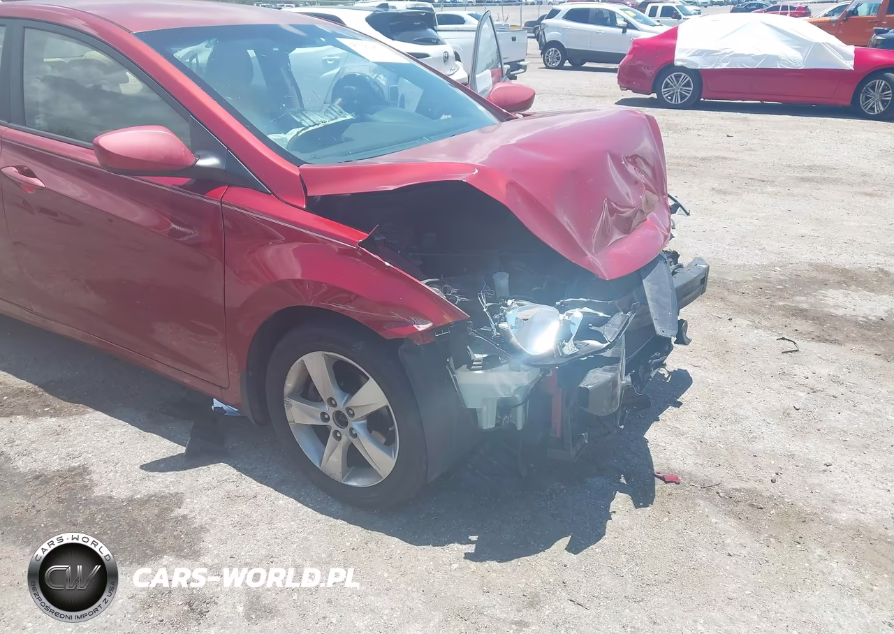 2012 Hyundai Elantra Gls (Ulsan Plant) VIN:KMHDH4AE2CU437194 - 6