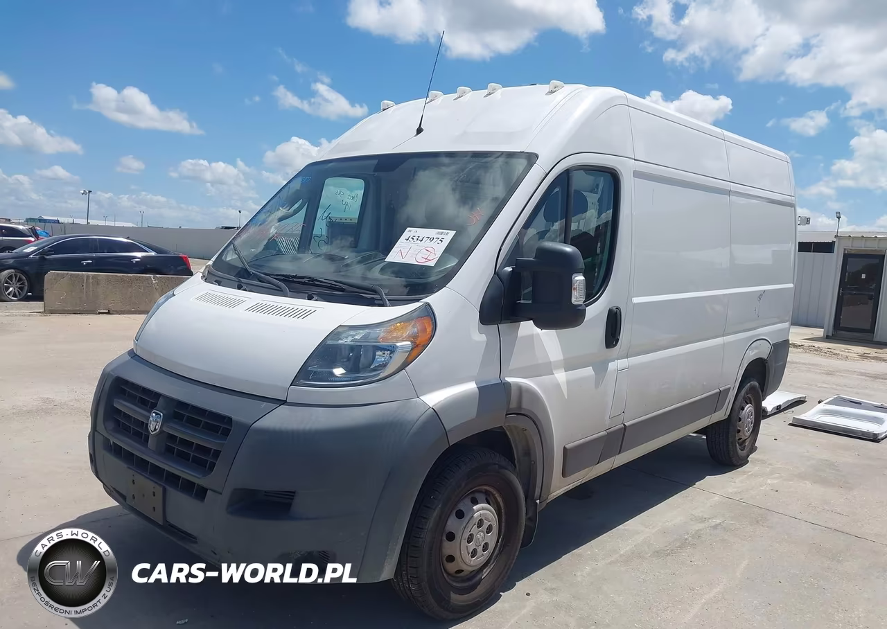 2018 Ram Promaster 2500 High Roof 136 Wb VIN:3C6TRVCG9JE113065 - 2