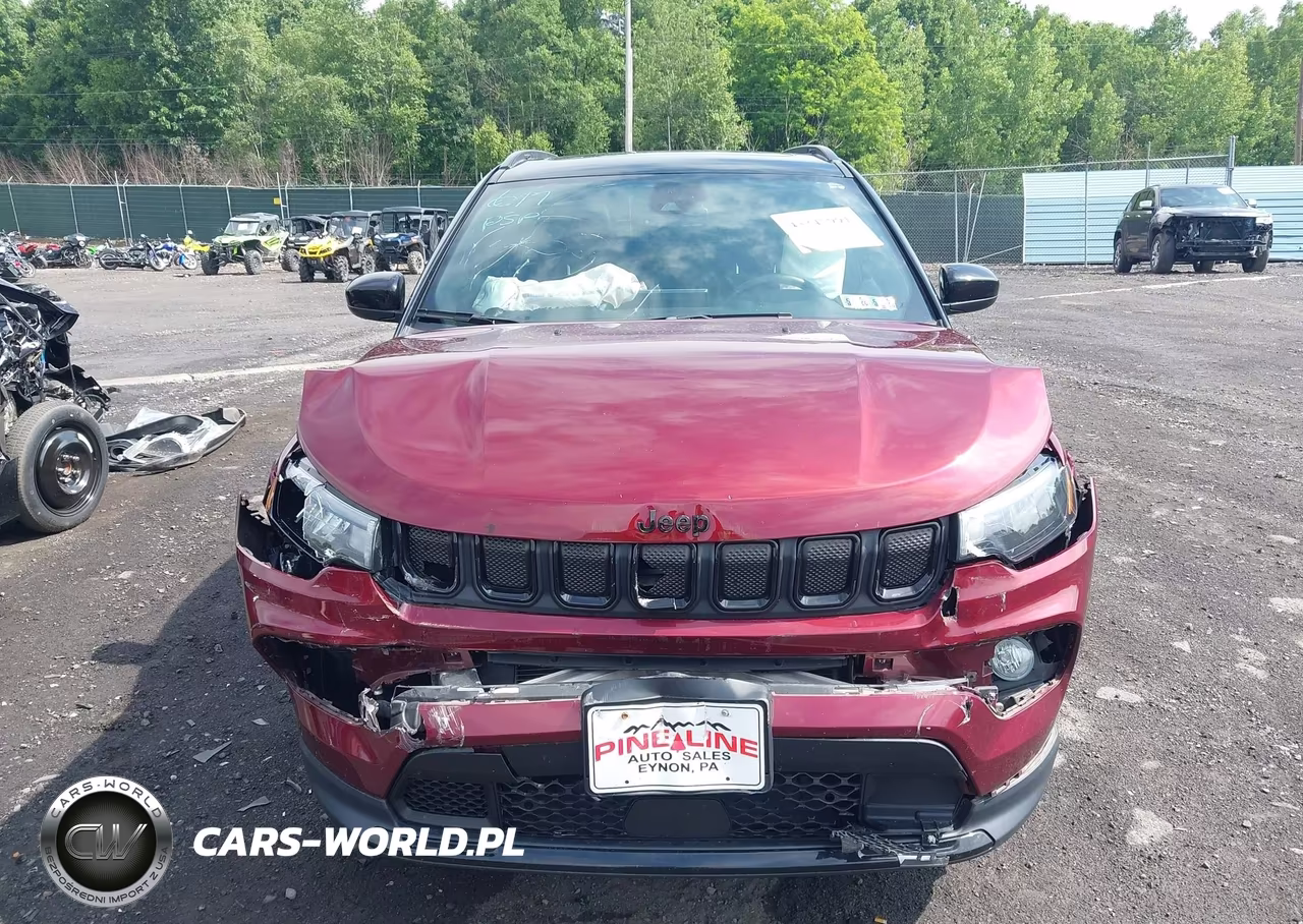 2022 Jeep Compass Altitude 4X4 VIN:3C4NJDBB1NT191110 - 12