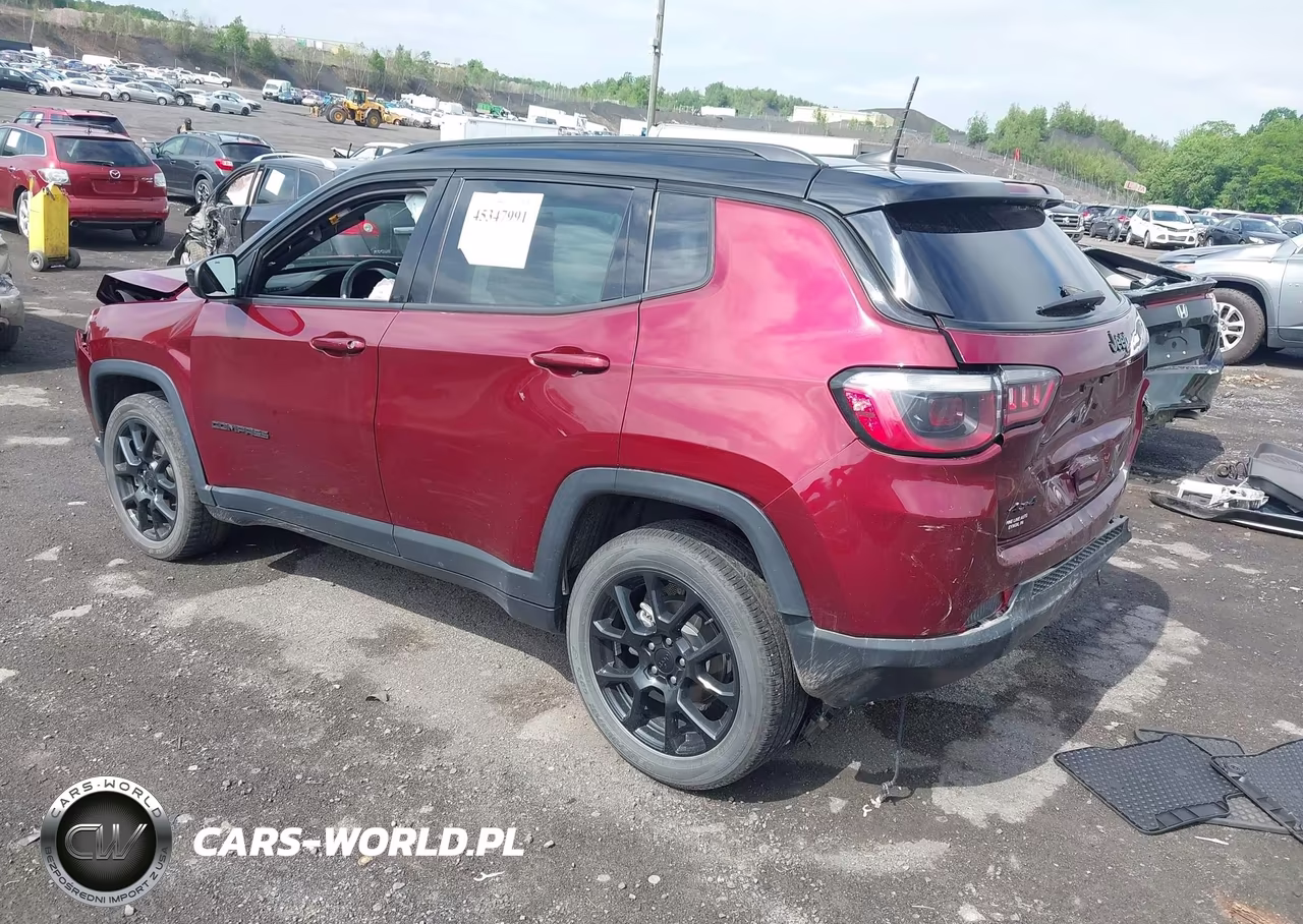 2022 Jeep Compass Altitude 4X4 VIN:3C4NJDBB1NT191110 - 3