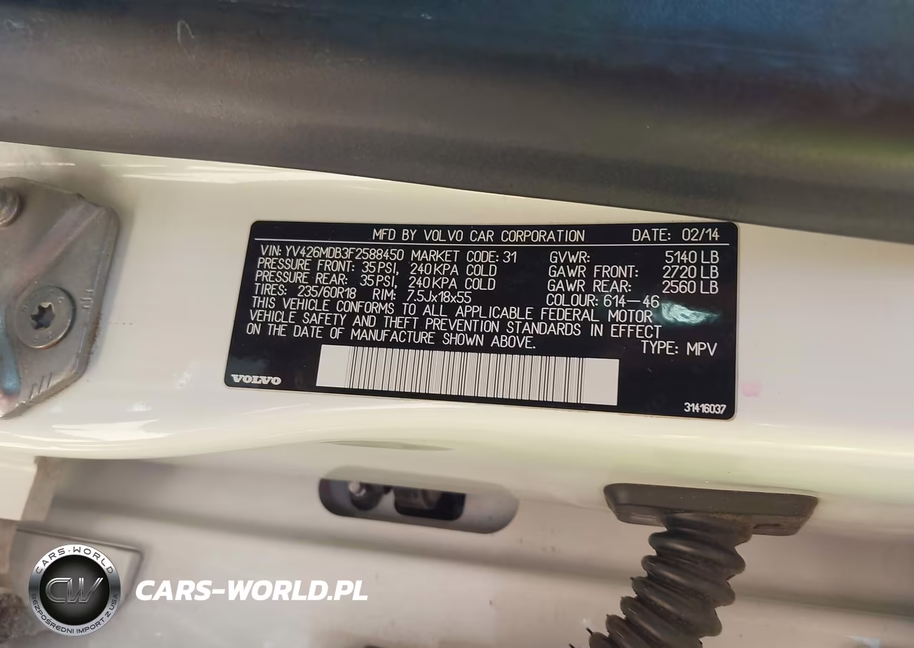 2015 Volvo Xc60 T5 Premier VIN:YV426MDB3F2588450 - 9
