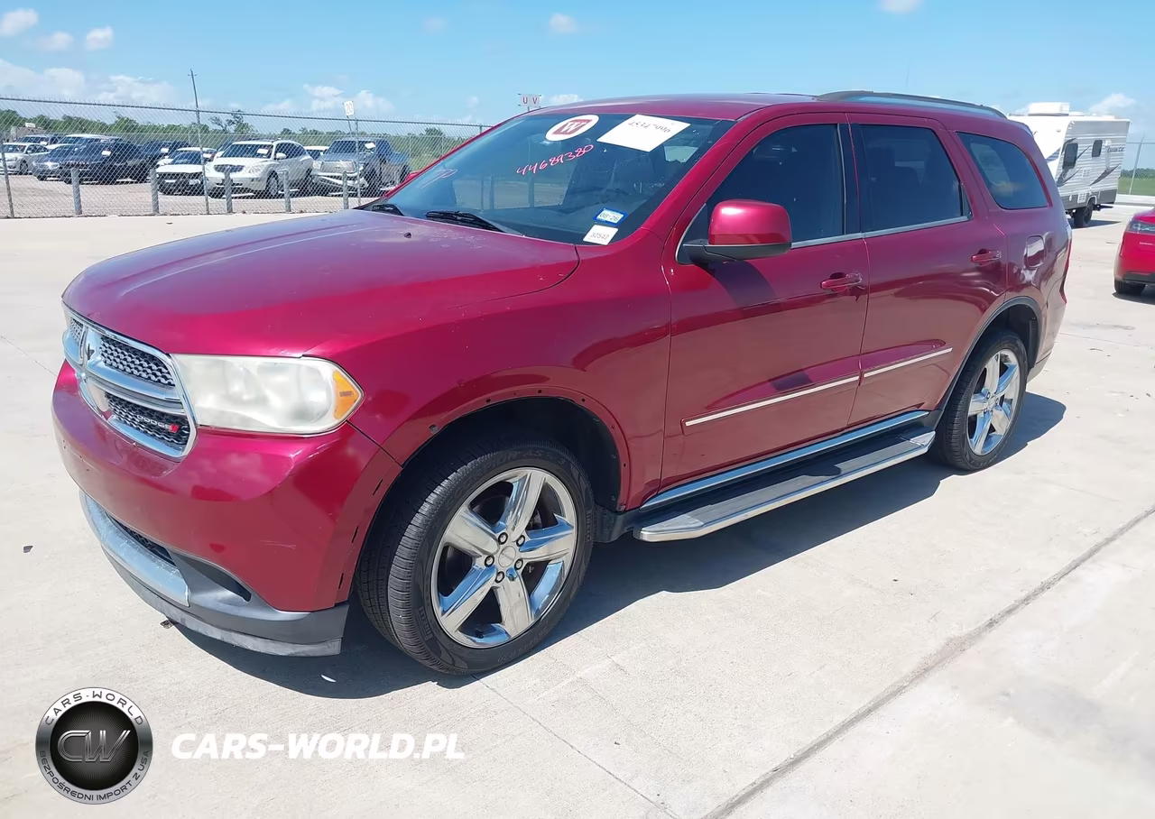 2013 Dodge Durango Sxt VIN:1C4RDHAG8DC683608 - 2