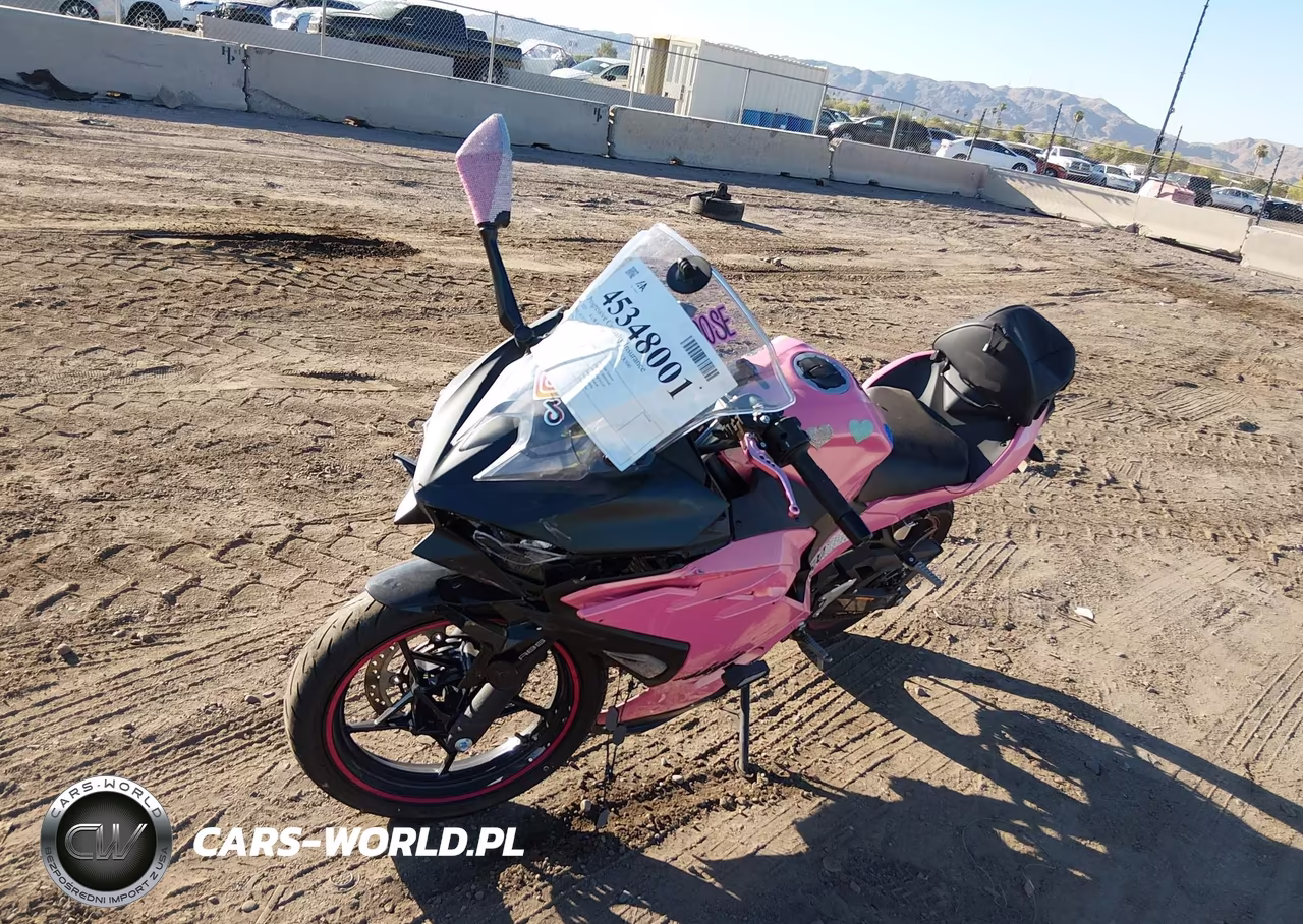 2025 Kawasaki Ex500 A-B VIN:ML5EXGJ18SDA55855 - 2