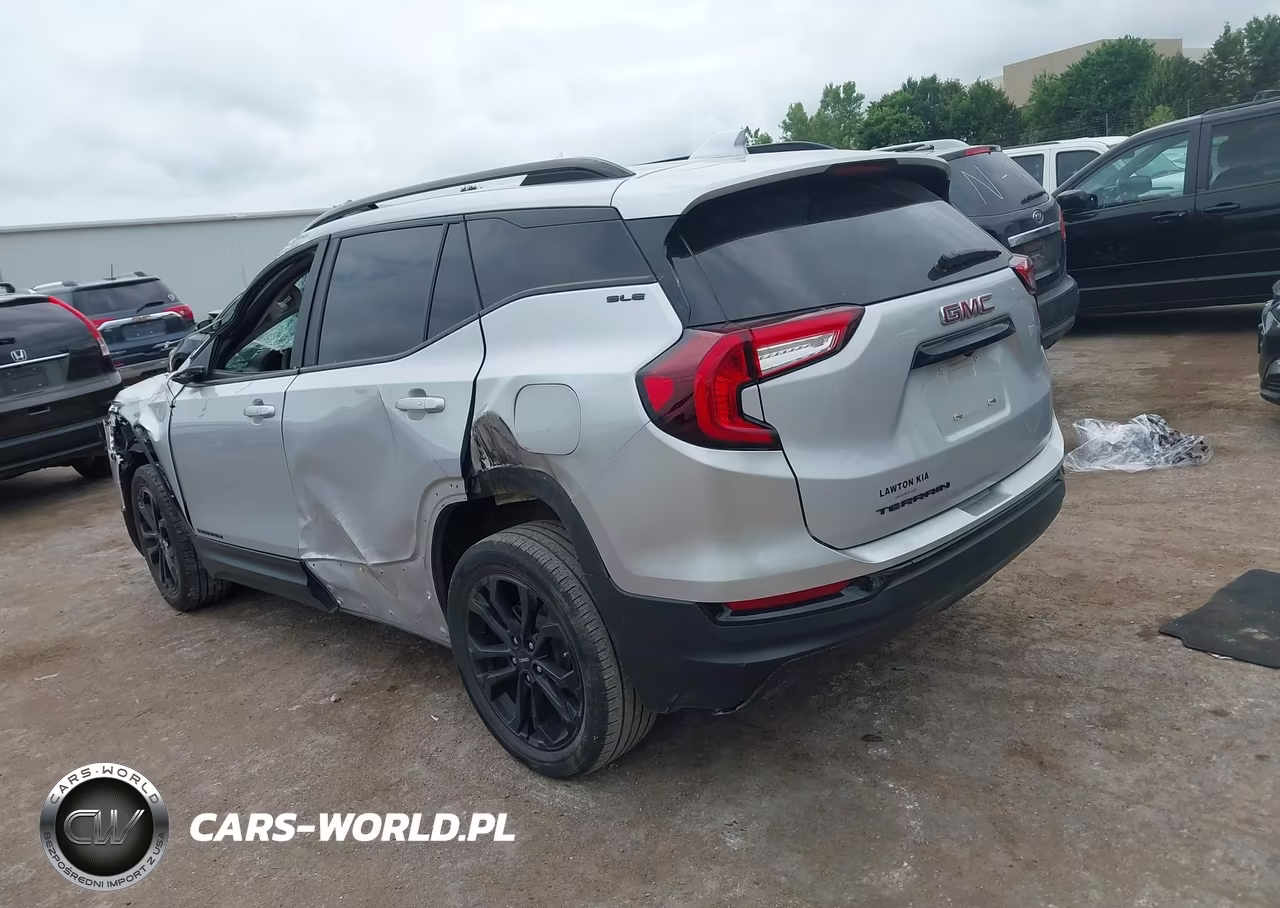 2022 GMC Terrain Fwd Sle VIN:3GKALMEV5NL234012 - 3
