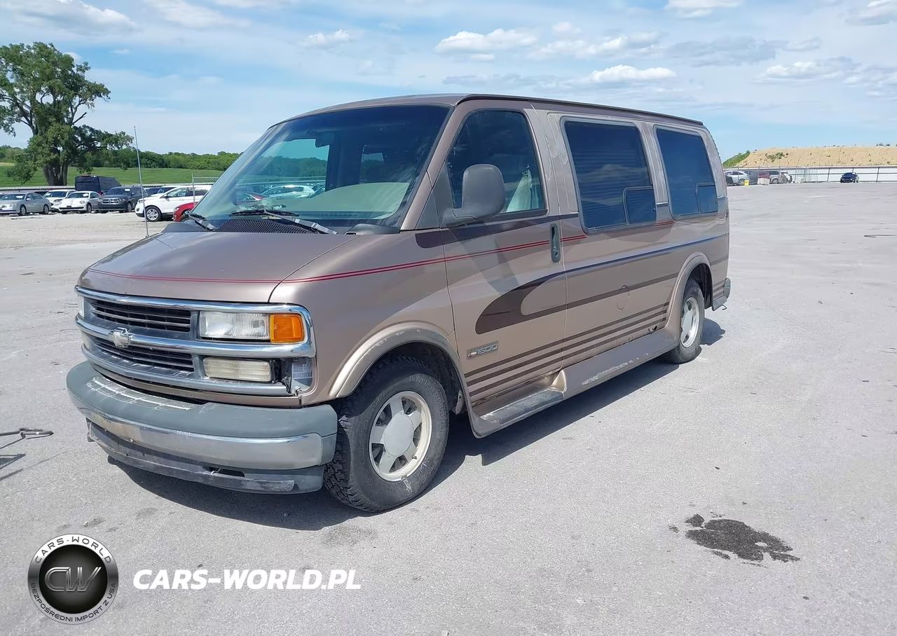 1998 Chevrolet Chevy Van G1500 VIN:1GBFG15R5W1106762 - 2