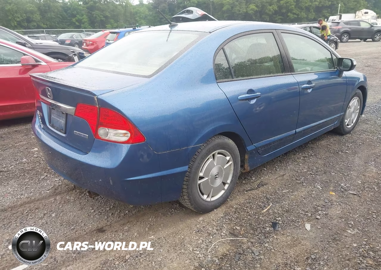 2009 Honda Civic Hybrid VIN:JHMFA36259S011884 - 4