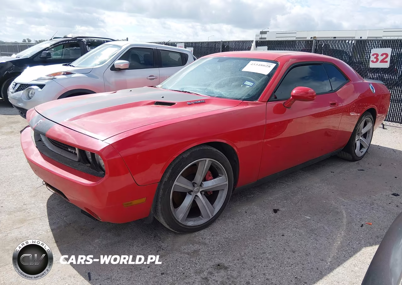 2010 Dodge Challenger Srt8 VIN:2B3CJ7DW0AH208833 - 2