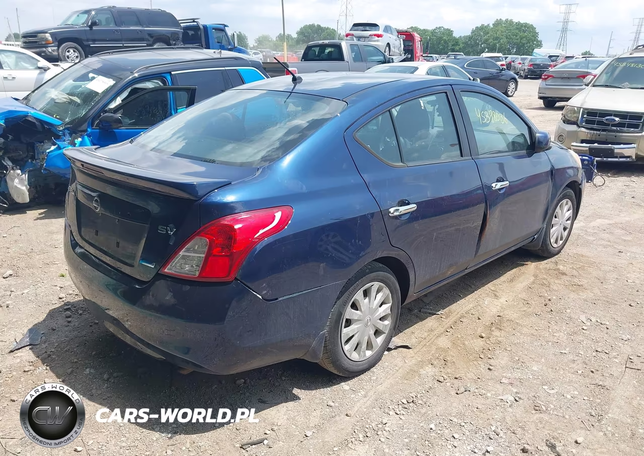 2013 Nissan Versa 1.6 Sv VIN:3N1CN7AP9DL866603 - 4