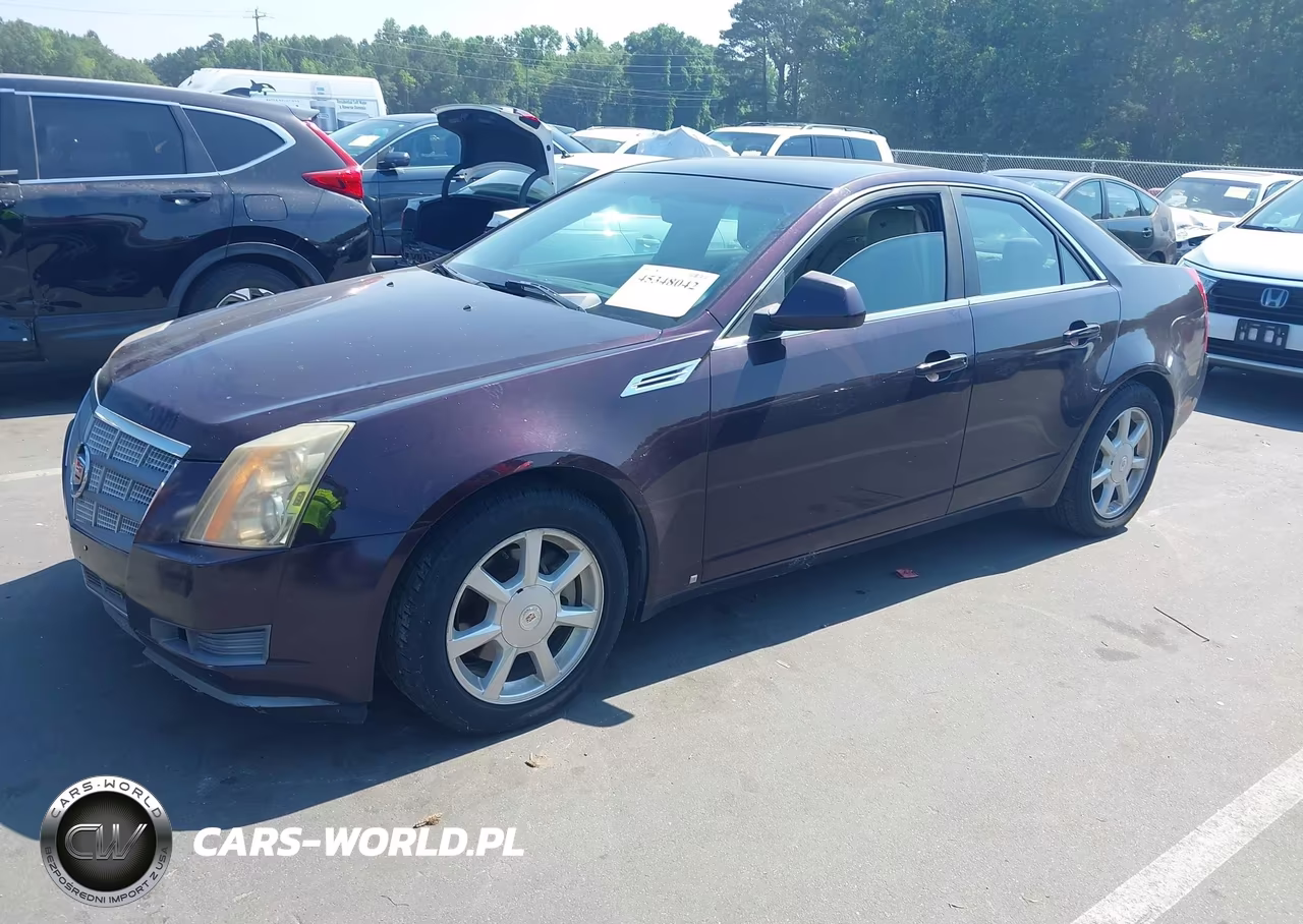 2008 Cadillac Cts Rwd W-1Sa VIN:1G6DF577080216090 - 2
