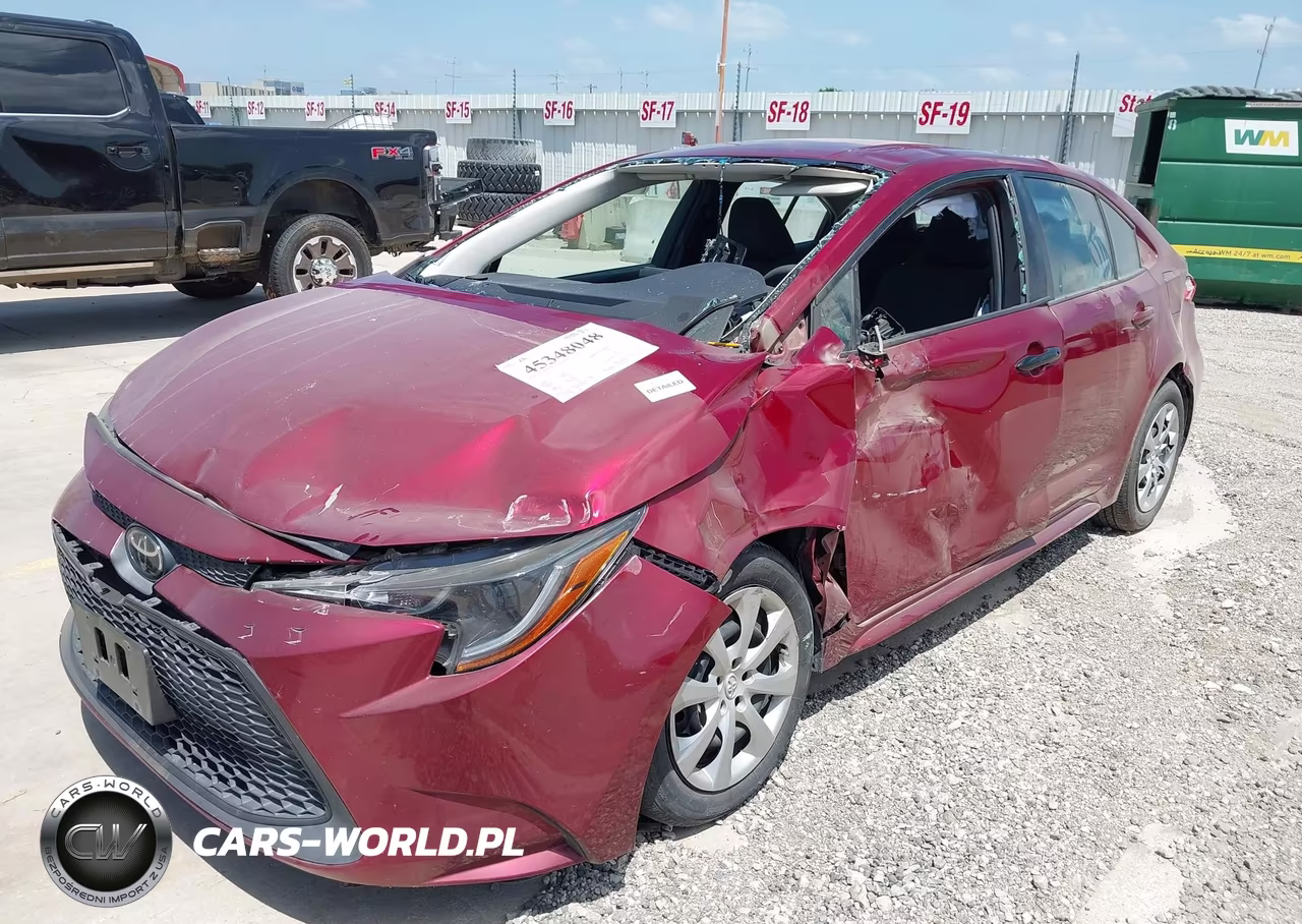 2022 Toyota Corolla Le VIN:5YFEPMAE3NP363344 - 2