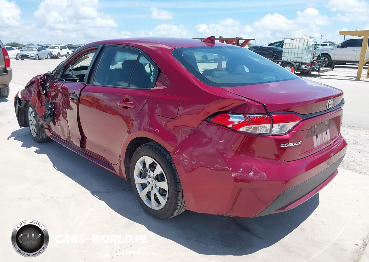 2022 Toyota Corolla Le VIN:5YFEPMAE3NP363344 - 3