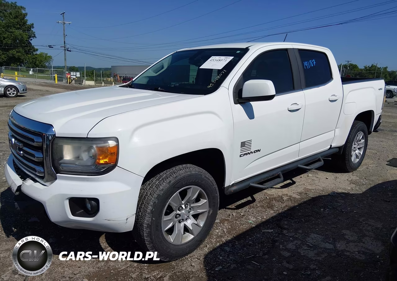 2017 GMC Canyon 4Wd Sle VIN:1GTG6CEN0H1168150 - 2
