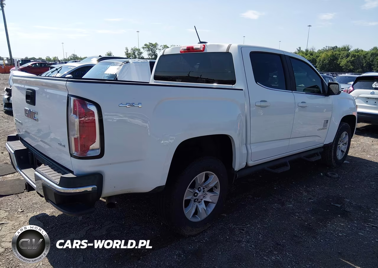 2017 GMC Canyon 4Wd Sle VIN:1GTG6CEN0H1168150 - 4