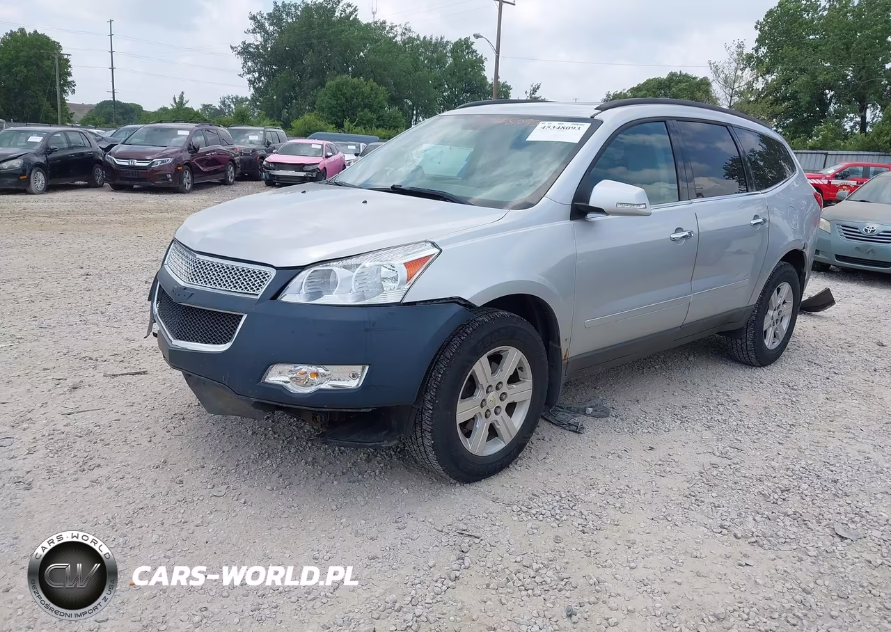2010 Chevrolet Traverse Lt VIN:1GNLVGED7AJ242984 - 2