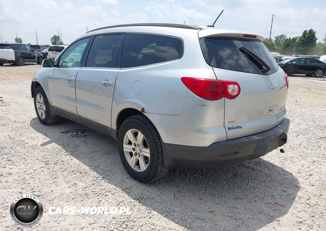 2010 Chevrolet Traverse Lt VIN:1GNLVGED7AJ242984 - 3