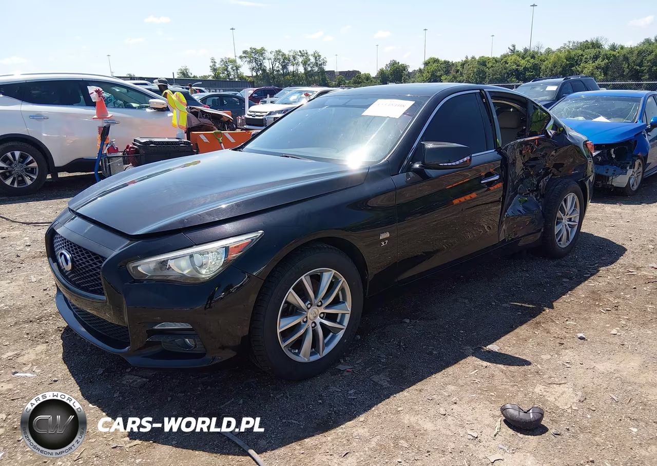 2015 Infiniti Q50 Premium VIN:JN1BV7AR9FM418402 - 2
