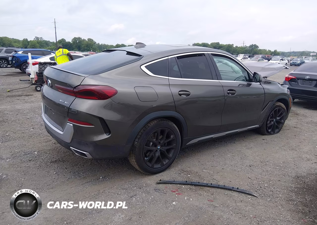 2021 BMW X6 xDrive40I VIN:5UXCY6C01M9G93104 - 4