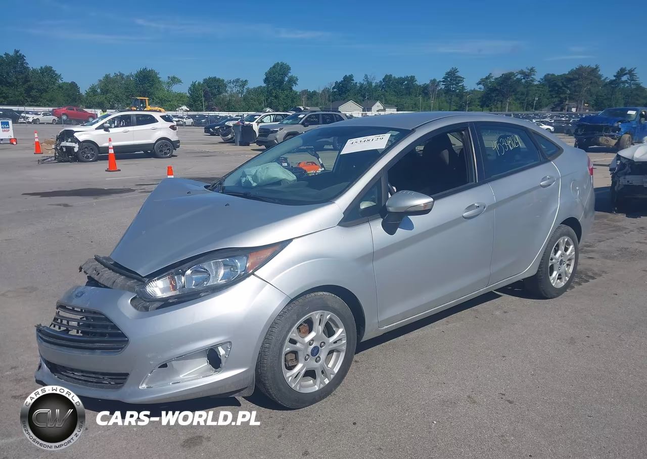 2015 Ford Fiesta Se VIN:3FADP4BJ2FM114393 - 2
