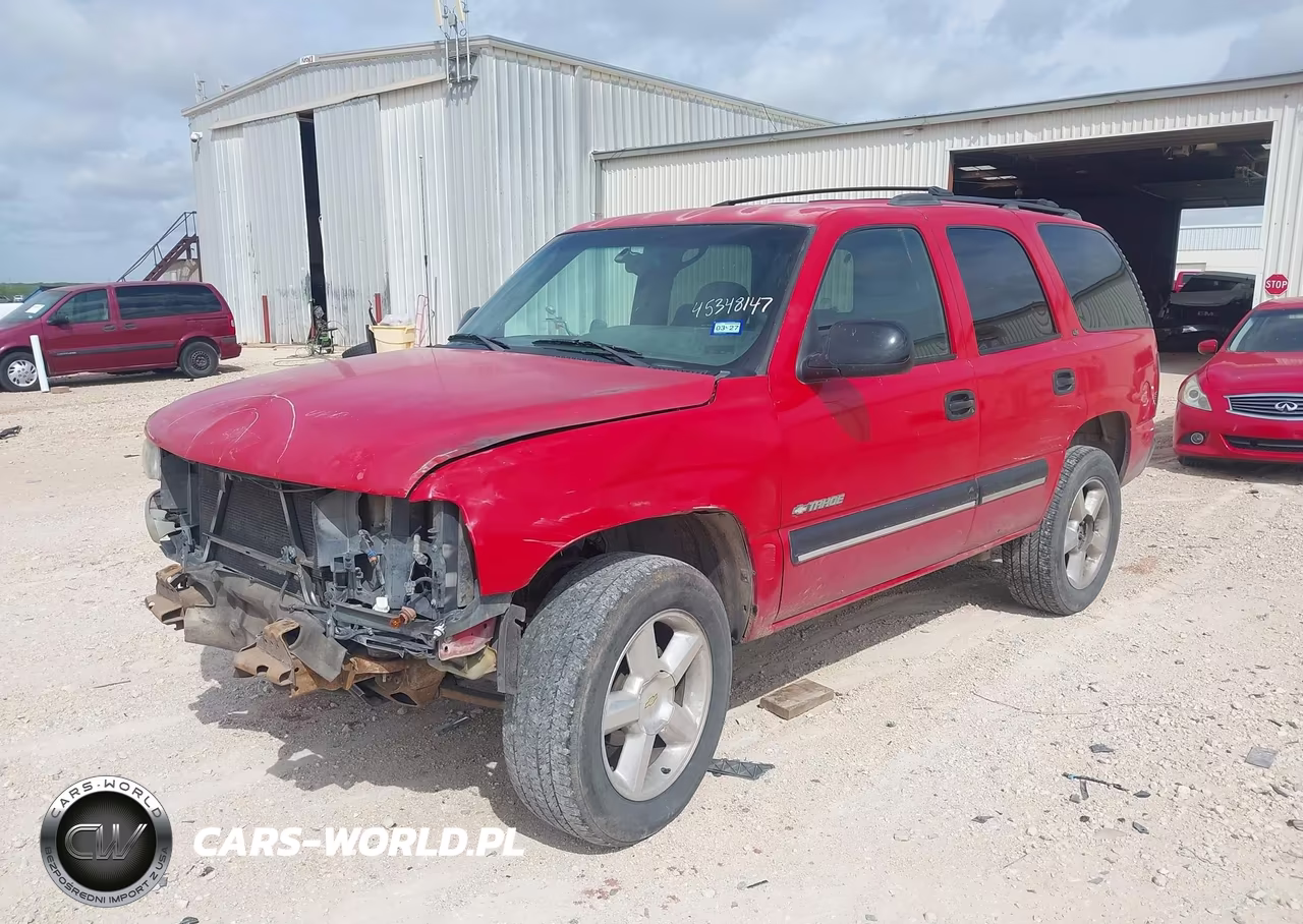 2001 Chevrolet Tahoe Ls VIN:1GNEC13T61R207960 - 2