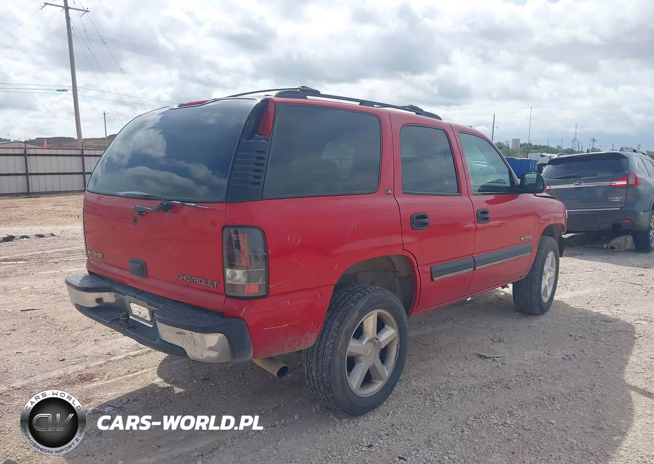 2001 Chevrolet Tahoe Ls VIN:1GNEC13T61R207960 - 4