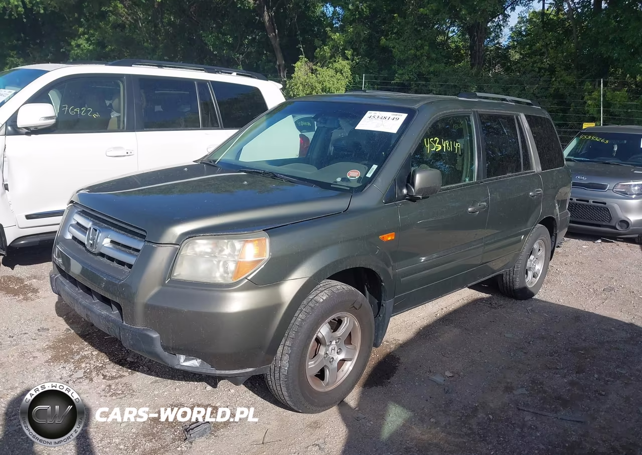 2006 Honda Pilot Ex-L VIN:5FNYF18626B024505 - 2