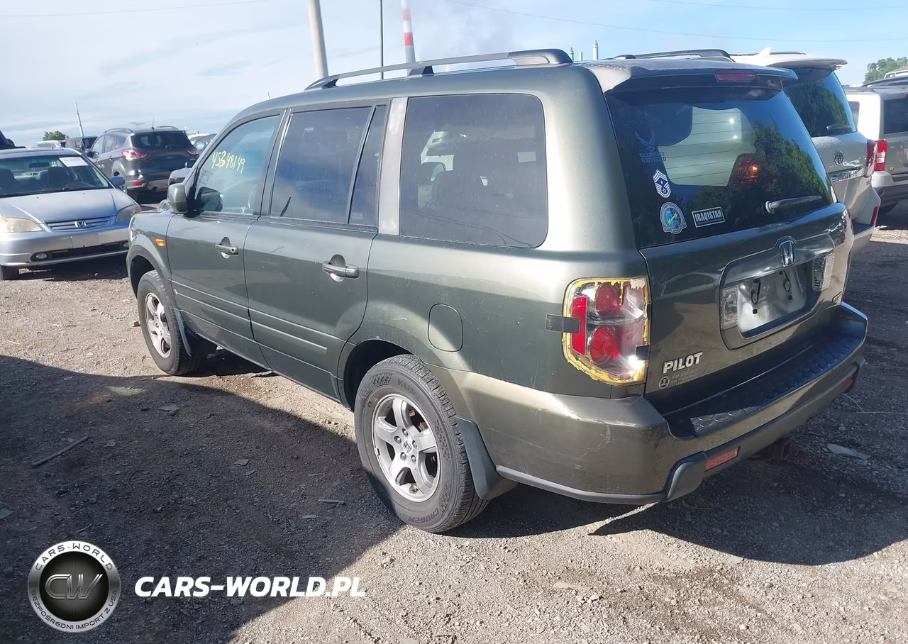 2006 Honda Pilot Ex-L VIN:5FNYF18626B024505 - 3