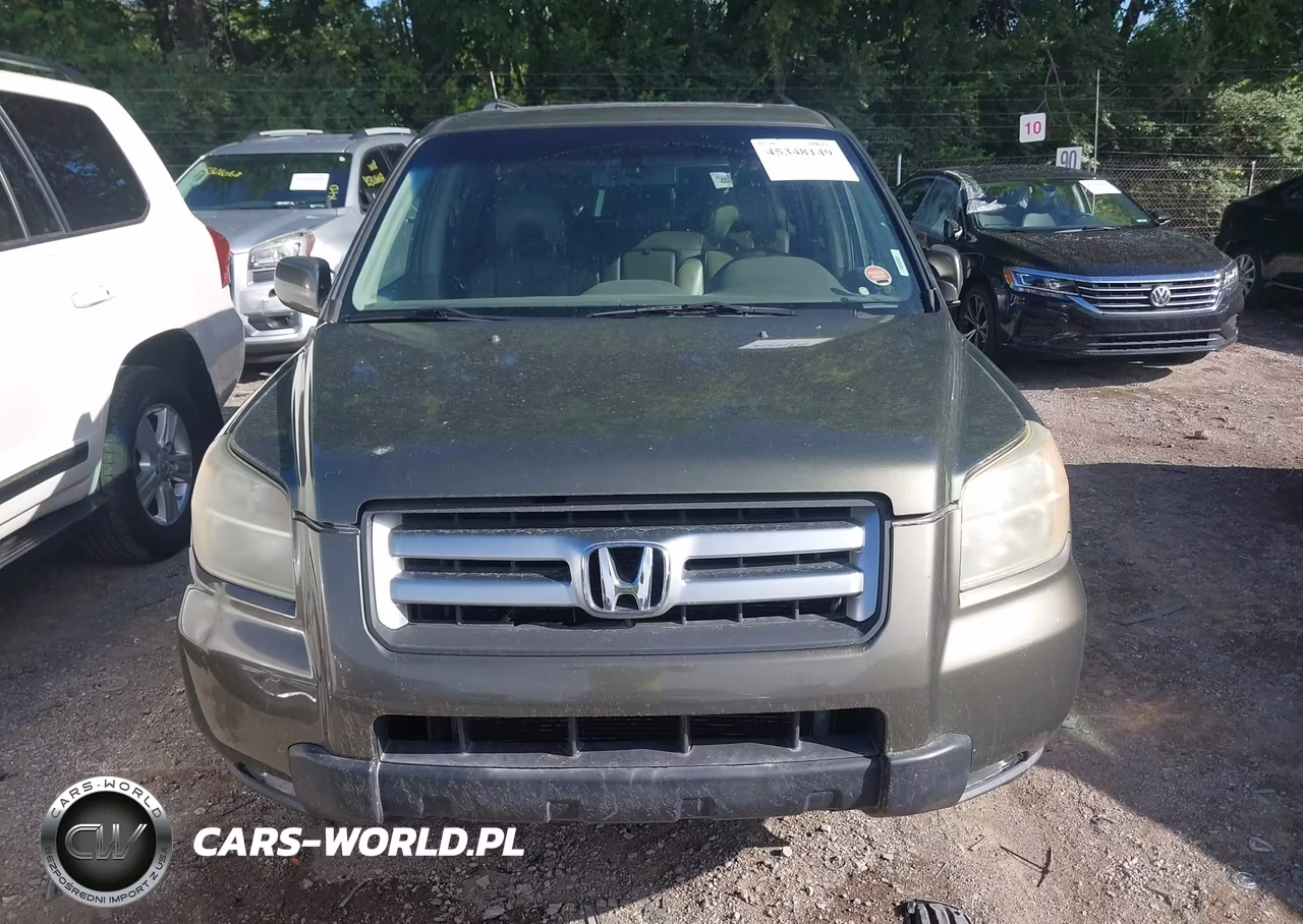2006 Honda Pilot Ex-L VIN:5FNYF18626B024505 - 6