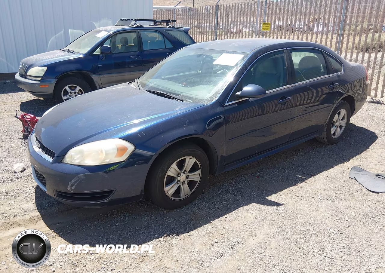 2012 Chevrolet Impala Ls VIN:2G1WF5E35C1243667 - 2