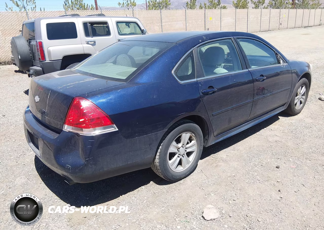 2012 Chevrolet Impala Ls VIN:2G1WF5E35C1243667 - 4