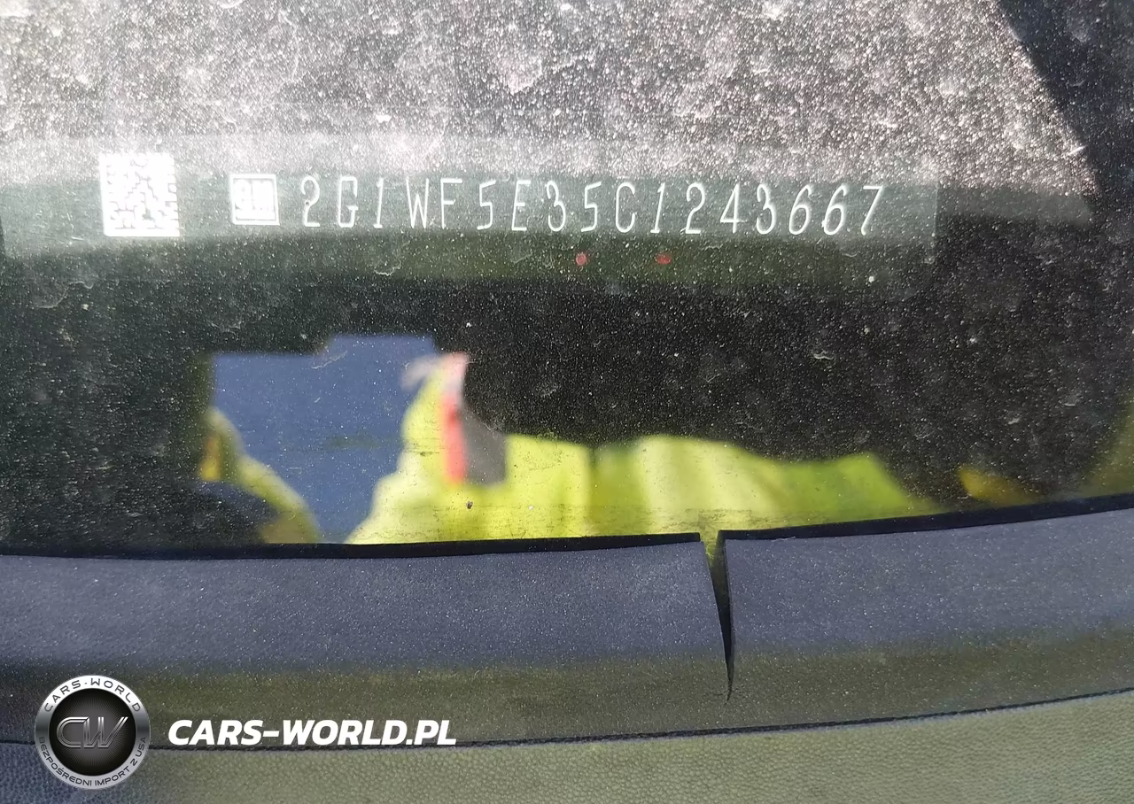 2012 Chevrolet Impala Ls VIN:2G1WF5E35C1243667 - 9