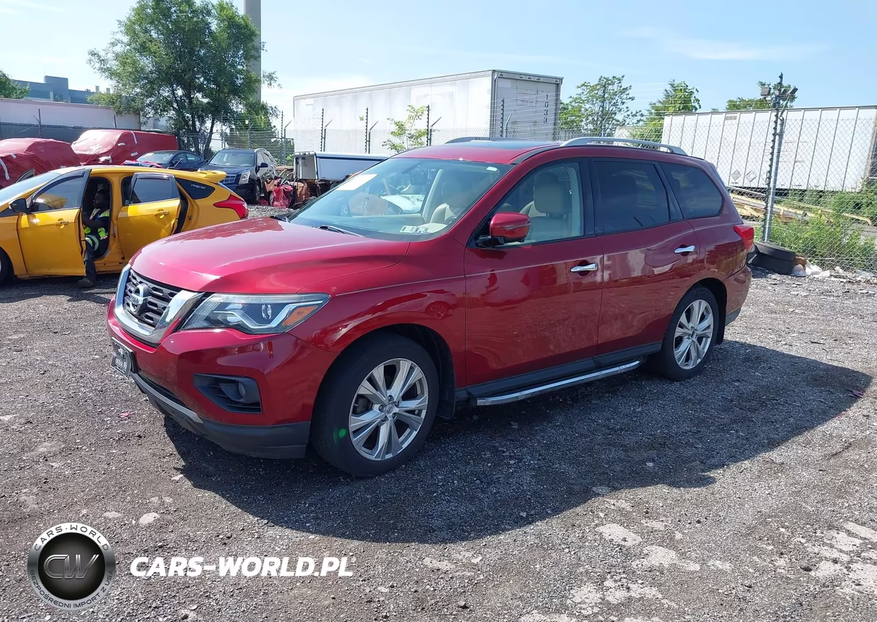 2018 Nissan Pathfinder Sl VIN:5N1DR2MM8JC614709 - 2