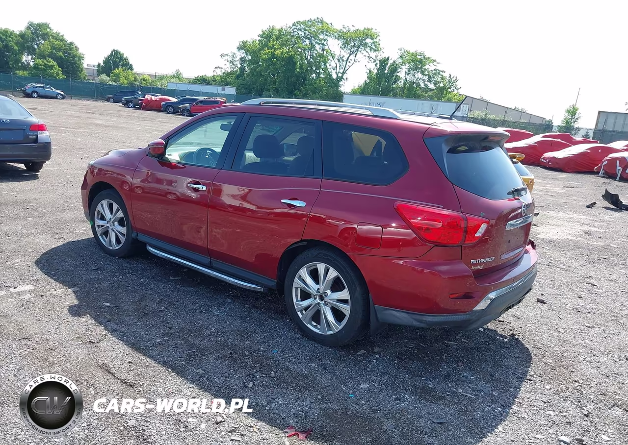 2018 Nissan Pathfinder Sl VIN:5N1DR2MM8JC614709 - 3
