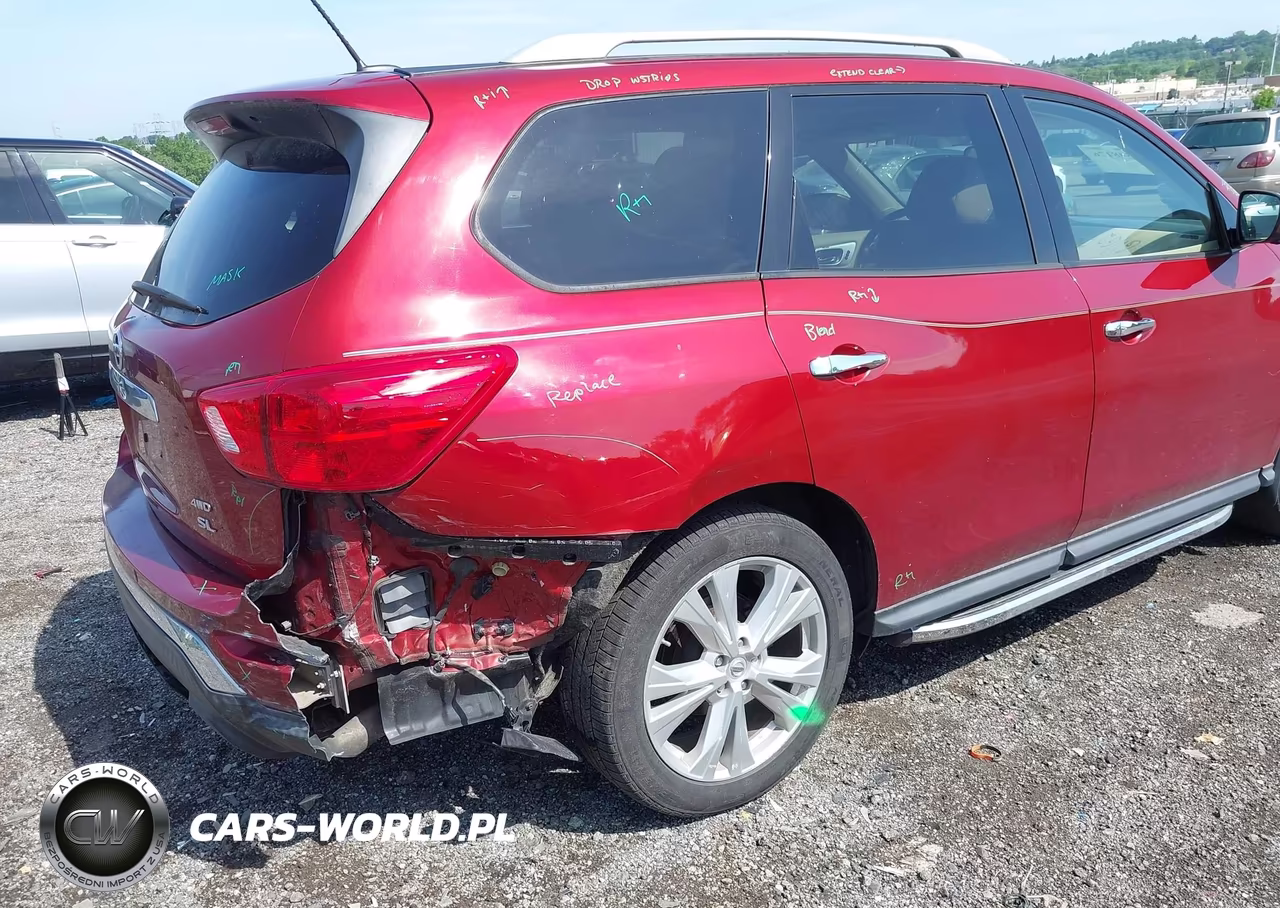 2018 Nissan Pathfinder Sl VIN:5N1DR2MM8JC614709 - 6