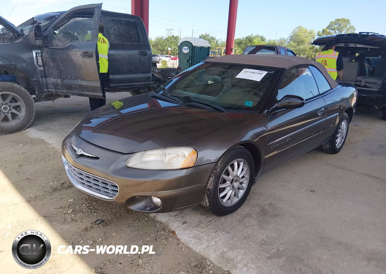 2001 Chrysler Sebring Lxi VIN:1C3EL55U61N580885 - 2