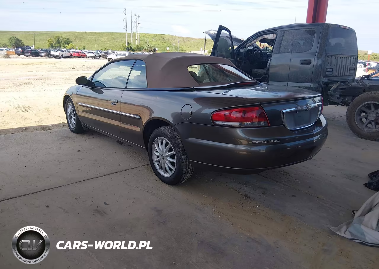 2001 Chrysler Sebring Lxi VIN:1C3EL55U61N580885 - 3