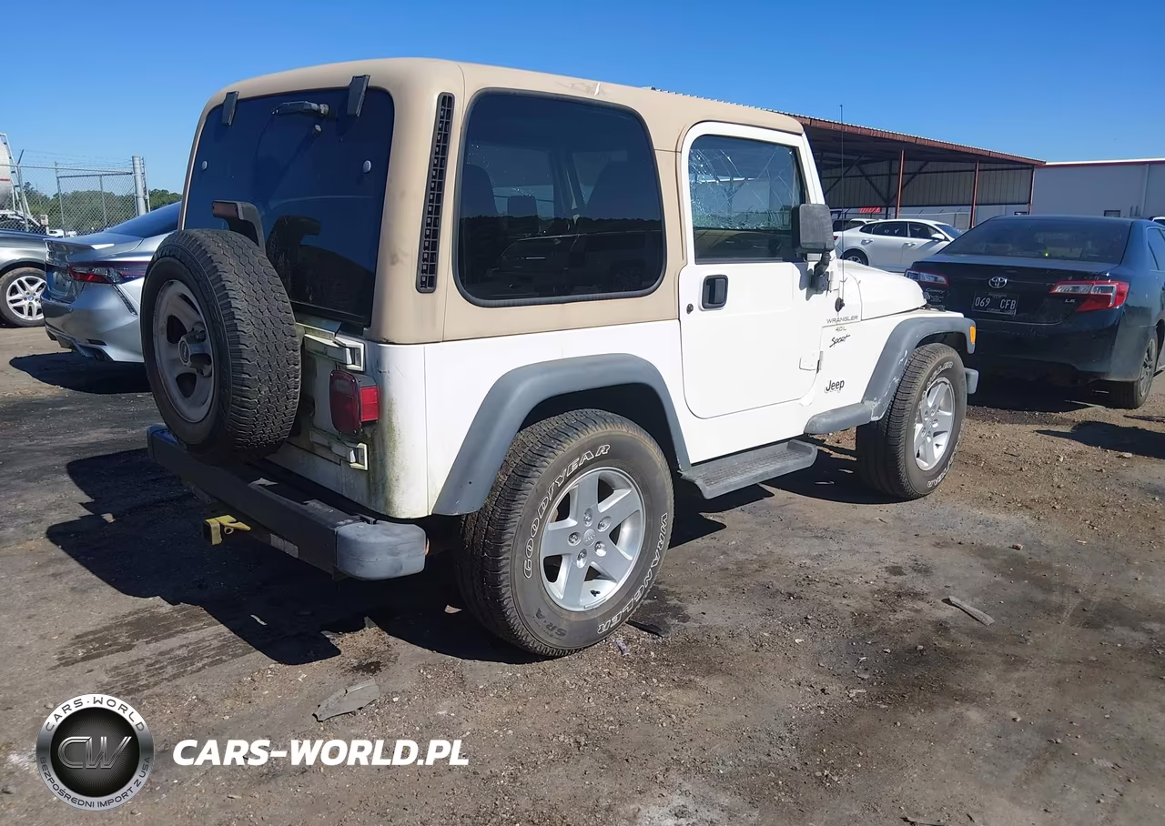2001 Jeep Wrangler Sport VIN:1J4FA49S51P359334 - 4